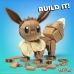 Сочлененная фигура Mega Construx  Eevee Medium + 7 Years 215 Предметы