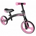 Bicicleta Infantil SKIDS CONTROL   Sem Pedais Preto Cor de Rosa