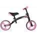 Bicicleta Infantil SKIDS CONTROL   Sem Pedais Preto Cor de Rosa