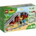 Vehicle Playset   Lego DUPLO 10872 Train rails and bridge         26 Pieces  