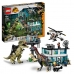 Joc de Construcție + Figurine Lego Jurassic World Attack