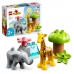 Playset Lego DUPLO African Wild Animals, 10 Daudzums