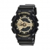 Horloge Heren Casio G-Shock GA-110GB-1AER Zwart Goud Grijs (Ø 55 mm)