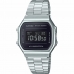 Ανδρικά Ρολόγια Casio Μαύρο Ασημί (Ø 36 mm)