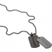 Vīriešu Kaklarota Diesel DOUBLE DOGTAGS