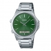 Horloge Heren Casio COLLECTION Groen Zilverkleurig (Ø 41,5 mm)