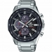 Horloge Heren Casio EFS-S540DB-1AUEF Zwart Zilverkleurig