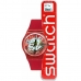 Horloge Heren Swatch ROSSO BIANCO (Ø 34 mm)