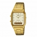 Мужские часы Casio EDGY COLLECTION - GOLD Золото Позолоченный