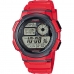 Horloge Heren Casio WORLD TIME ILLUMINATOR Rood (Ø 43 mm)