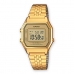 Horloge Uniseks Casio LA680WEGA-9ER Gouden Goud (Ø 28 mm)