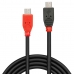 Cabo Micro USB LINDY 31758 50 cm Preto