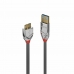Kabel Micro USB LINDY 36657 Zwart