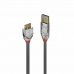 Καλώδιο Micro USB LINDY 36657 Μαύρο