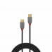 Kabel USB C LINDY 36872 2 m Sort Grå