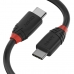 Cablu USB-C LINDY 36906 Negru 1 m