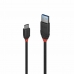 Cablu USB A la USB C LINDY 36915 50 cm Negru