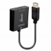 Adaptér DisplayPort na HDMI LINDY 41068 Čierna