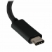 Adaptador USB C para VGA Startech CDP2VGA Preto