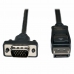 Adapter DisplayPort v VGA Eaton 1,8 m Črna