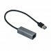USB uz Tīkla Adapteris i-Tec U3METALGLAN Melns