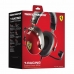 Hörlurar med mikrofon Gaming Thrustmaster T.Racing Scuderia Ferrari Edition-DTS Röd