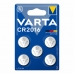 Diskinės ličio baterijos Varta 6016101415 CR2016 3 V (5 vnt.)