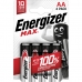 Batterier Energizer LR6 1,5 V (4 enheder)