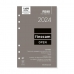 Recharge pour agenda Finocam Open R598 2024 Blanc 11,7 x 18,1 cm