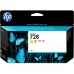 Original Ink Cartridge HP 728 Yellow