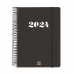 Agenda Finocam MY 2024 Zwart A5 15,5 x 21,2 cm