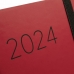 Päevik Finocam Flexi 2024 Punane 11,8 x 16,8 cm
