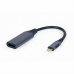 Adaptador USB-C para HDMI GEMBIRD A-USB3C-HDMI-01 Cinzento 15 cm (1 Unidade)
