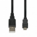 Cable USB a micro USB Ibox IKU2M18 Negro 1,8 m