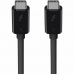 Cable Thunderbolt 3 Belkin F2CD084BT0.8MBK 80 cm Negro 0,8 m