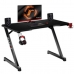 Skrivebord Gaming Huzaro Hero 2.5 Svart Aluminium 120 x 60 cm