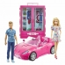 Кукольный набор Barbie GVK05 Статуэтки x 2 Автомобиль Шкаф