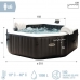 Ilmatäytteinen spa Intex 218 x 71 x 218 cm 1098 L