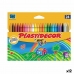 Gekleurde was Plastidecor Multicolour (12 Stuks)