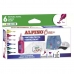 Conjunto de pintura Alpino Fabric Paint Têxtil (6 Unidades)