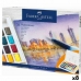 Set voor Aquarelschilderijen Faber-Castell Creative Studio (8 Stuks)