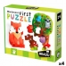 Puzzle HEADU Montessori Les (4 kusů)