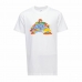 Børne Kortærmet T-shirt Nike Happy Cloud Hvid