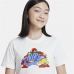 Tricou cu Mânecă Scurtă pentru Copii Nike Happy Cloud Alb