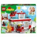 Playset Lego 10970 DUPLO Fire Station and Helicopter (117 Части)