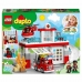 Playset Lego 10970 DUPLO Fire Station and Helicopter (117 Kosi)