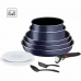 Kastrullset Tefal L1579102 10 Delar