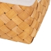 Basket spelset Natuurlijk Hout Weefsel 39,5 x 30 x 24 cm (3 Stuks)