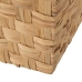 Set med kurve Beige Naturlig fiber 40 x 40 x 35 cm (3 enheder)