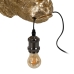 Luz de Parede Dourado Resina A 40 W Gorila 220-240 V 32 x 28 x 23,5 cm